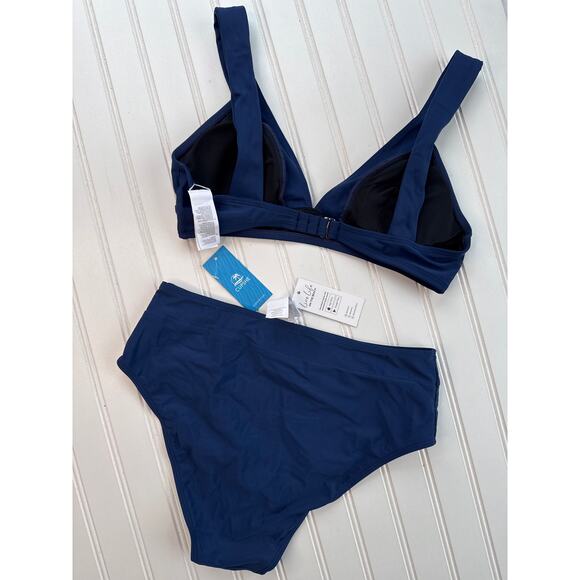 NWT Cupshe Bralette & Hipster Bikini Set Two Piece Swimsuit 2 PC BUNDLE Size M - Picture 7 of 10
